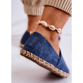 Klassische Espadrilles Big Star JJ274902 Blau 3
