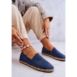 Klassische Espadrilles Big Star JJ274902 Blau 5