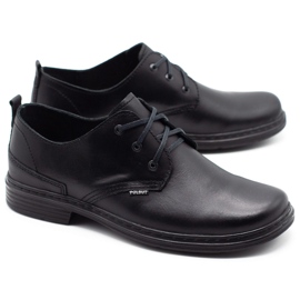 Polbut Schwarze Herrenschuhe 191K 2