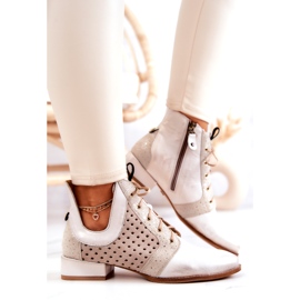 Lederstiefel Maciejka 05541-25 Hellbeige 3