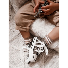 High Green-Khaki-Turnschuhe für Kinder grün 1