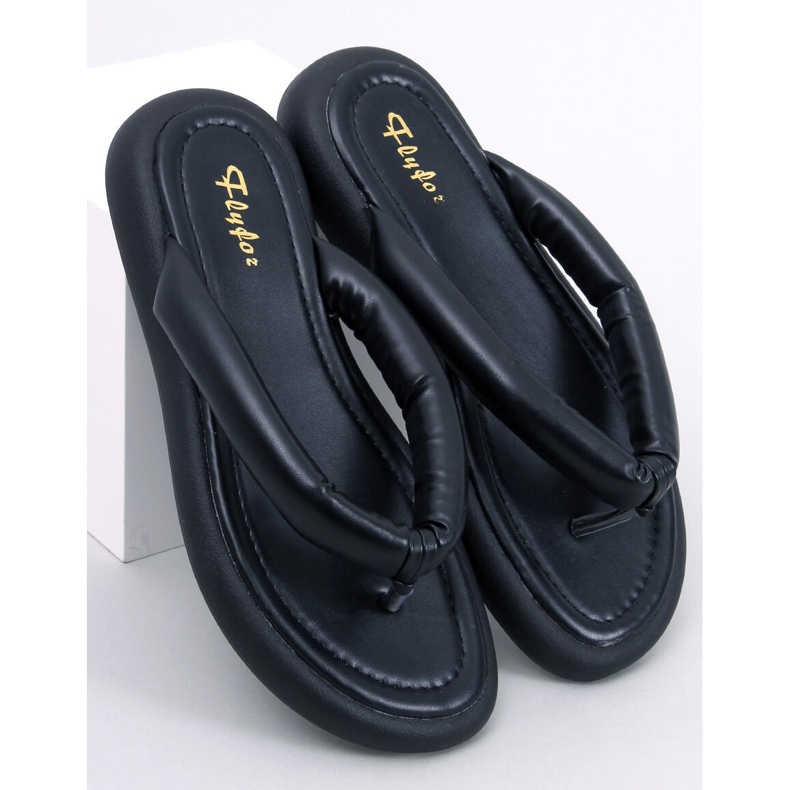 Cliff Black Flip-Flops für Damen schwarz 1