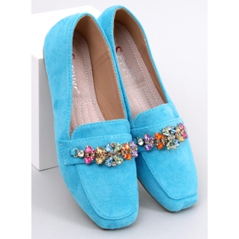 Davitian Blue Cubic Zirkonia Loafer blau 1