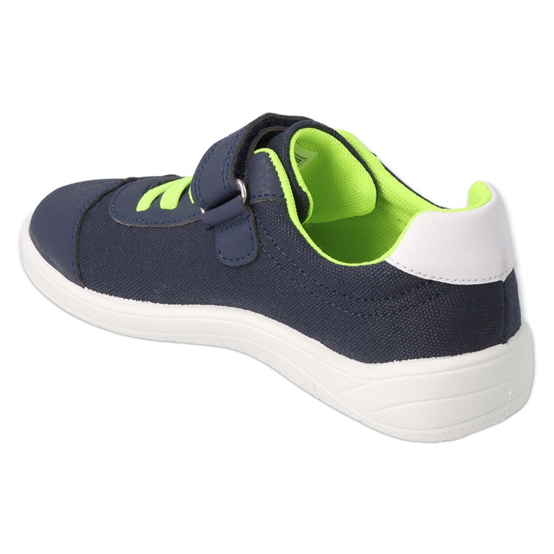 Befado Kinderschuhe marineblau/grün 451Y004 2
