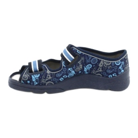 Befado Kindersandalen 969x159 blau 3