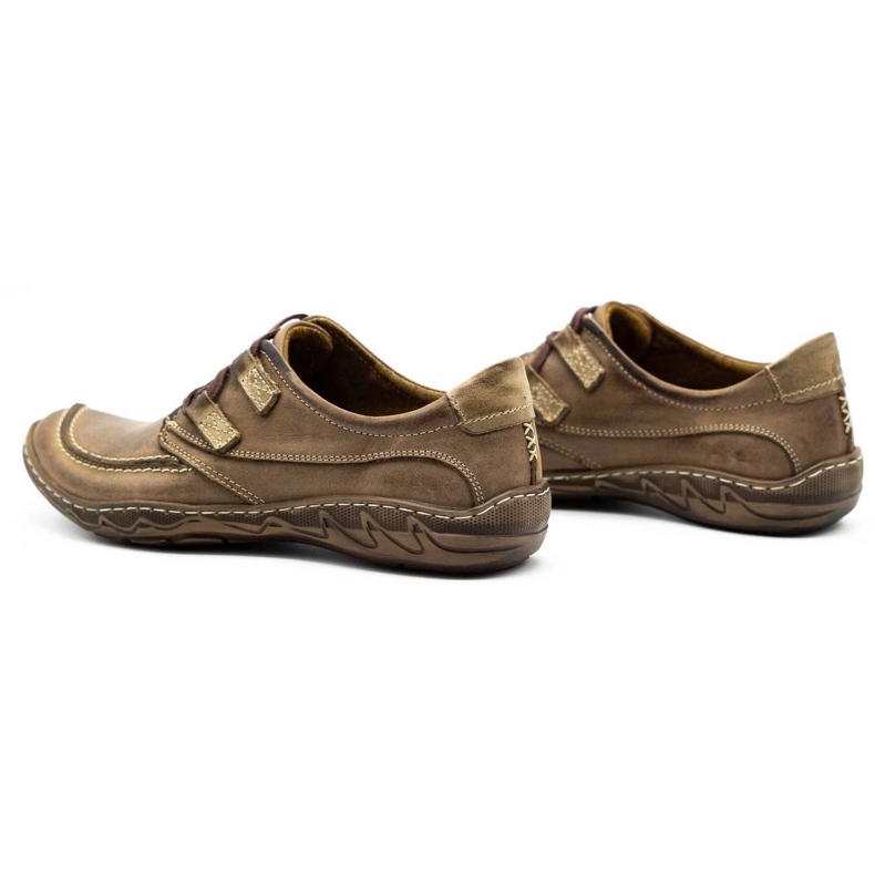 KOMODO Herren-Lederschuhe 583 Braun 1