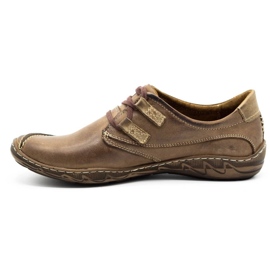 KOMODO Herren-Lederschuhe 583 Braun 3