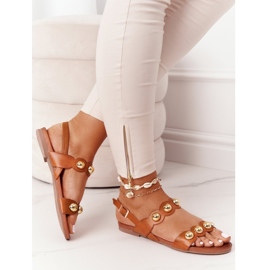 Sandalen mit Jets S.Barski 541-52 Braun 1