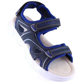 Marineblaue Klettsandalen McKeylor 47701 für Jungen 1