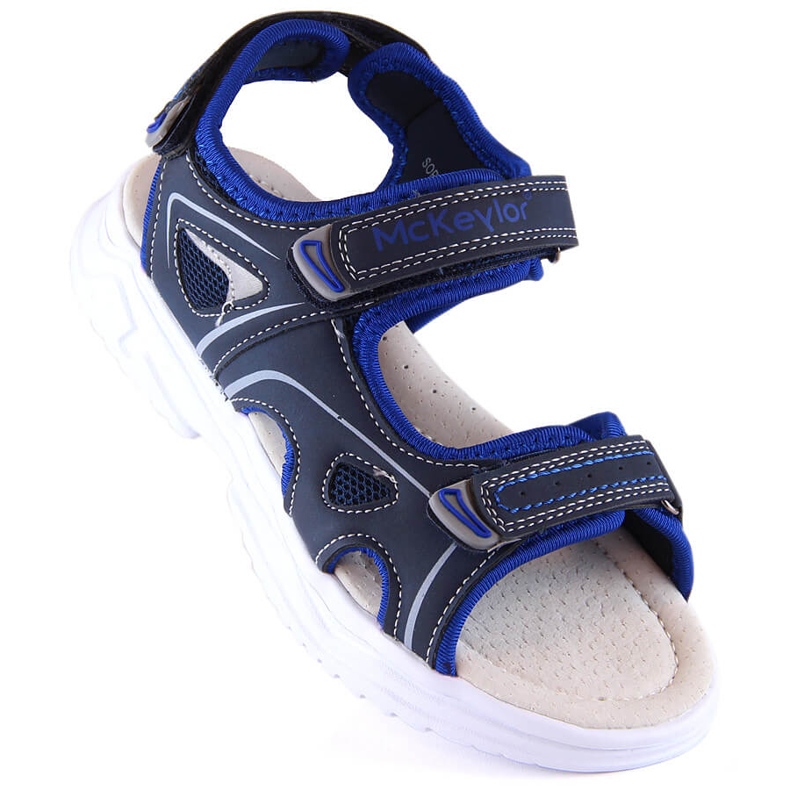 Marineblaue Klettsandalen McKeylor 47701 für Jungen 1