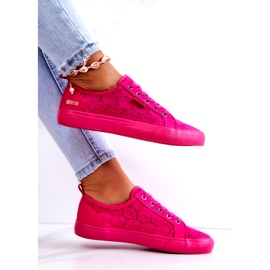 Durchbrochene Turnschuhe Big Star JJ274060 Rosa 6