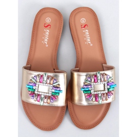 Seastar Lowell Goldfarbene Steinrutschen golden 1