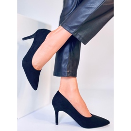 Klassische Eurielle High Heels für Damen in Schwarz 2
