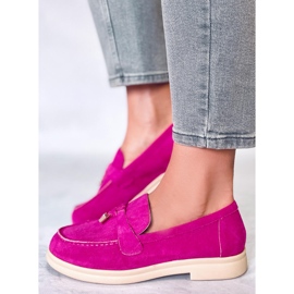Wildleder-Loafer von Ottavia Fuchsia rosa 2