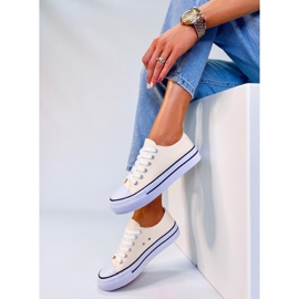 BM Klassische Turnschuhe für Damen von Fargis Beige 2