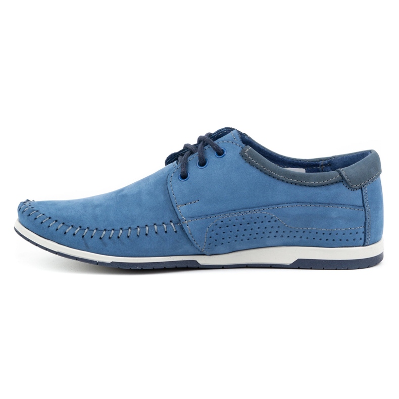 KOMODO Schuhe Herren Mokassins 875 blau 1