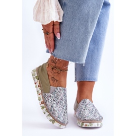 Damen-Slipper aus Leder Maciejka 03512-51 Grün 1