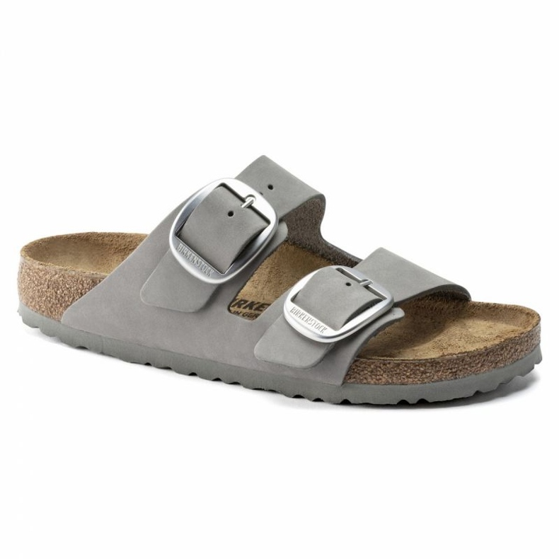 Birkenstock Arizona Big Buckle Hausschuhe W 1022154 grau 1