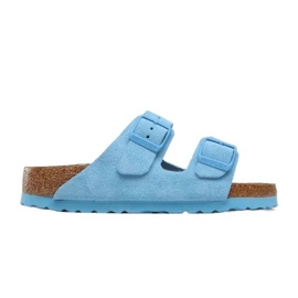 Birkenstock Arizona Sfb W 1024066 Hausschuhe blau 1