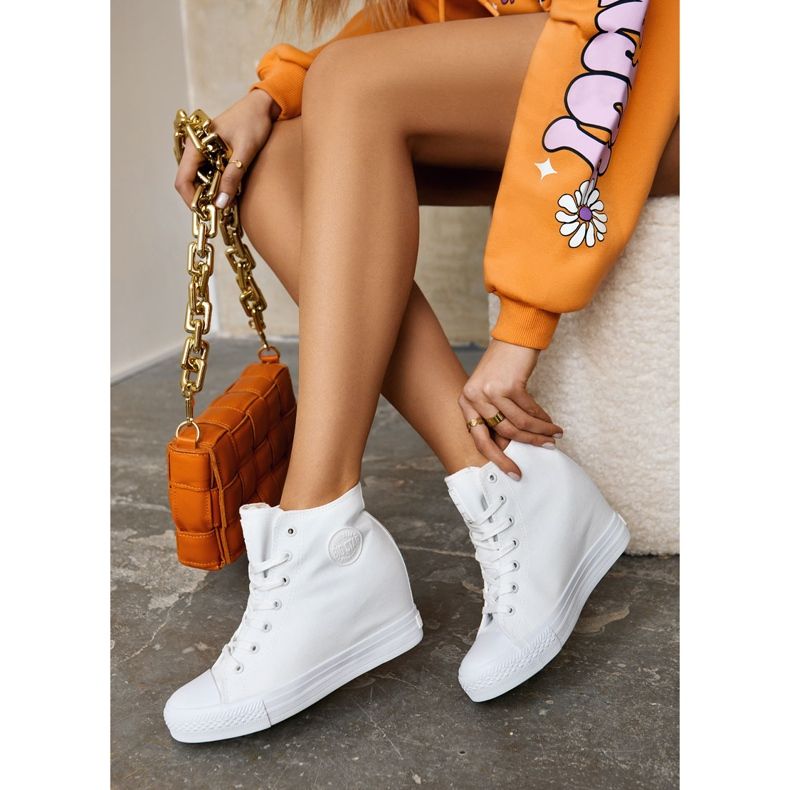 Damen Sneaker Big Star Weiß FF274A192 4