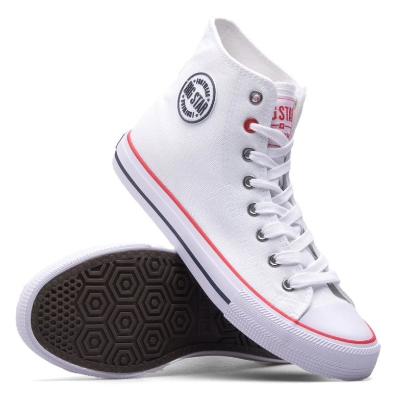 Turnschuhe Big Star W T274026-101 weiß 1