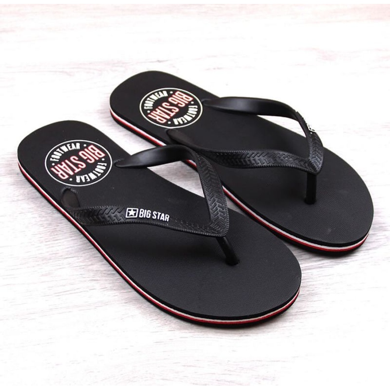 Big Star M JJ174536 Flip-Flops schwarz 1