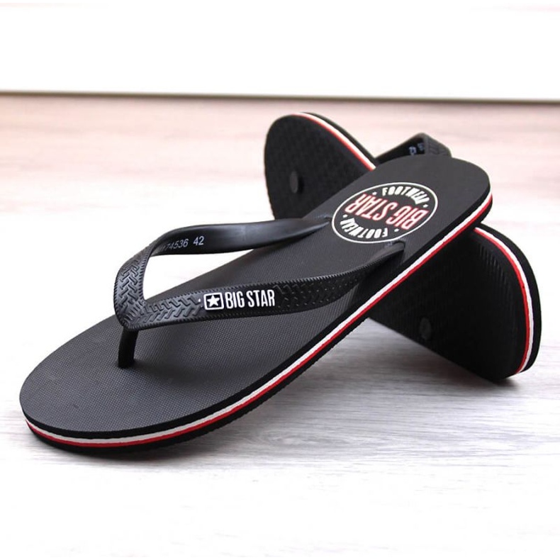 Big Star M JJ174536 Flip-Flops schwarz 2