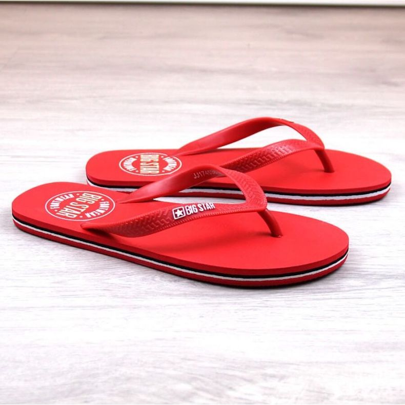 Big Star M JJ174538 rote Flip-Flops 2