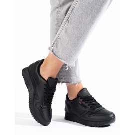 Schwarze Sportschuhe für Damen von Shelovet 1