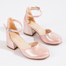 W. Potocki Hochhackige Pumps für Mädchen in Rosa von Potocki 1