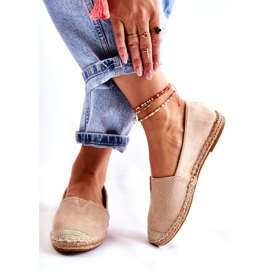 PG1 Espadrilles aus Wildleder zum Hineinschlüpfen für Damen Beige Corry 2