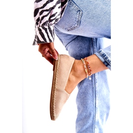 PG1 Espadrilles aus Wildleder zum Hineinschlüpfen für Damen Beige Corry 3