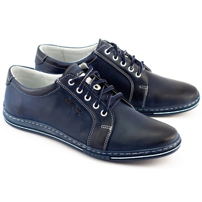 Polbut Herrenschuhe 320 marineblau 2