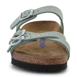 Birkenstock Franca Injected Rivets Matcha Hausschuhe W 1024267 grün 1