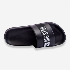 Klassische Big Star-Hausschuhe für Herren LL174457 Schwarz 2