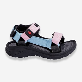 Lee Cooper Kindersandalen LCW-23-34-1687 Blau-Pink rosa 1
