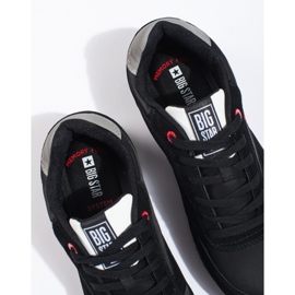 Herren-Sportschuhe schwarz Big Star LL174158 Memory-Schaum 1