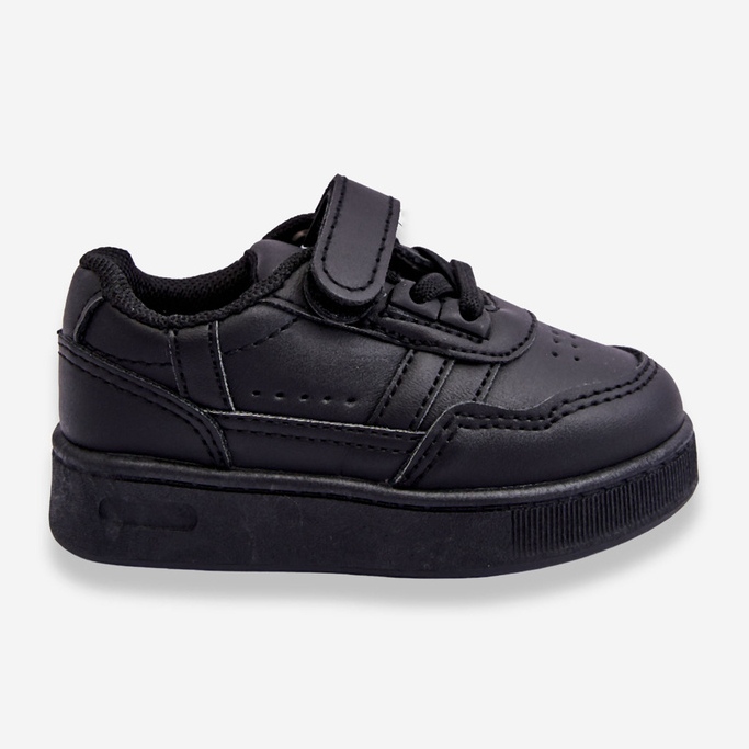 Klassische Kinder-Sportschuhe Black Marlin schwarz 1