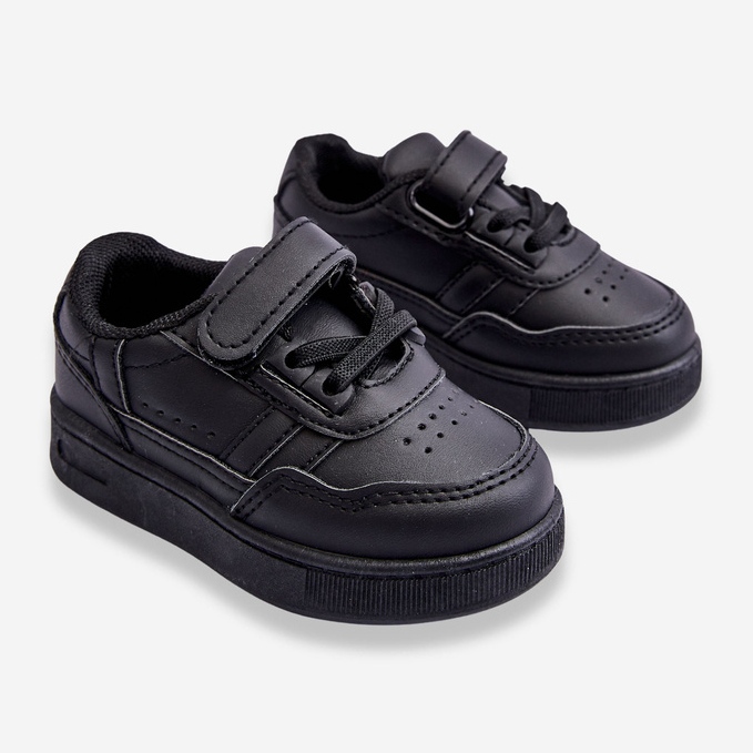 Klassische Kinder-Sportschuhe Black Marlin schwarz 2