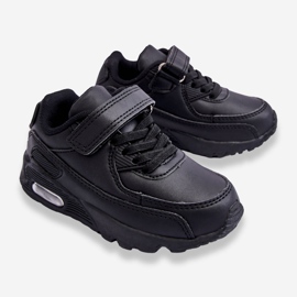 FR1 Kinder-Plateau-Sneaker aus Leder in Schwarz von Lori 2