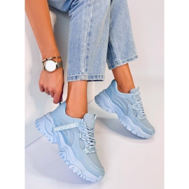 Plateau-Sneaker Bains Blue blau 1