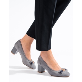 Graue Shelovet-Pumps für Damen 1