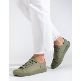 Grüne Damen-Sneaker Big Star LL274028 1