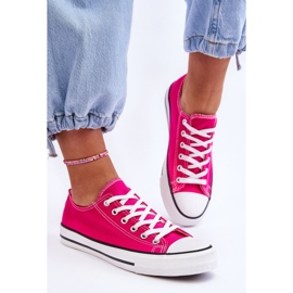 FR1 Klassische Low-Top-Sneakers für Damen in Fuchsia Vegas rosa 2
