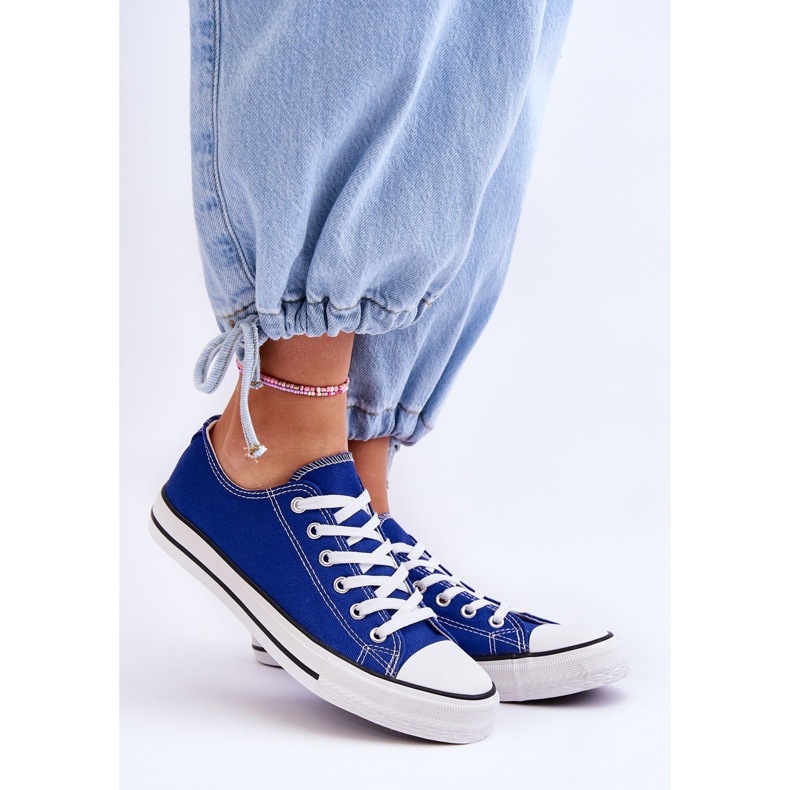 FR1 Klassische Low-Top-Sneaker für Damen in Blau Vegas 1