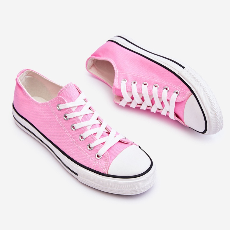 FR1 Klassische niedrige Damen-Sneakers Pink Vegas rosa 1