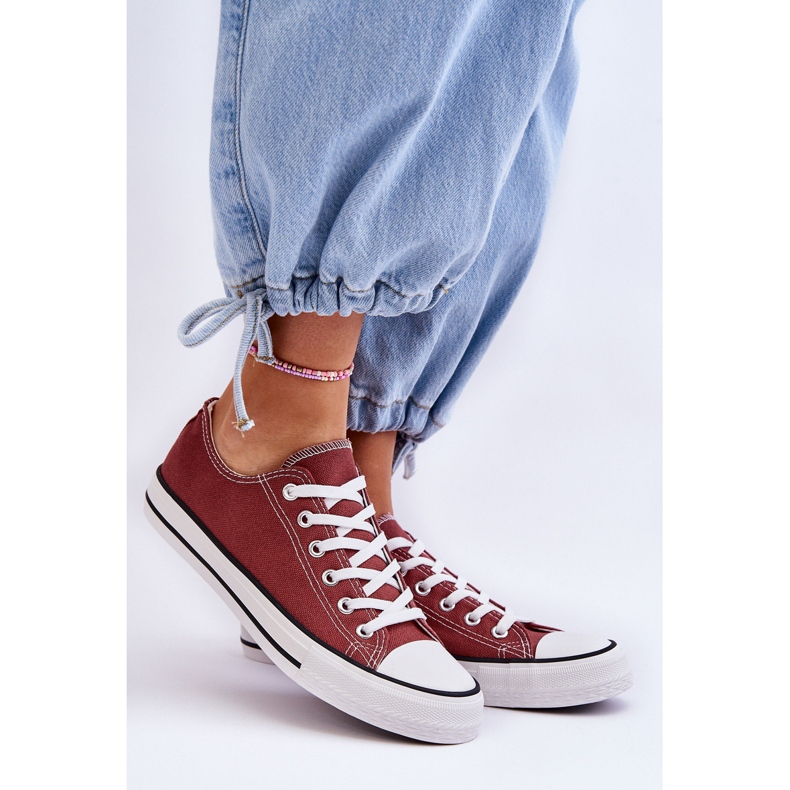 FR1 Klassische Low-Top-Sneaker für Damen in Braun Vegas 1