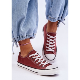 FR1 Klassische Low-Top-Sneaker für Damen in Braun Vegas 2