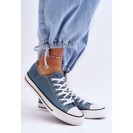FR1 Klassische Low-Top-Sneaker für Damen in Hellblau von Vegas 1