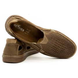 Olivier Leder Herrenschuhe 937MP braun 3